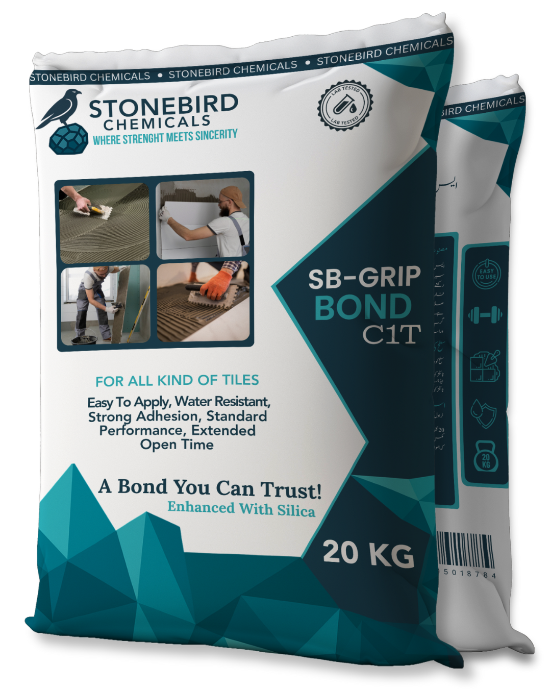 sb grip bond c1t tile bond tile adhensive 20kg