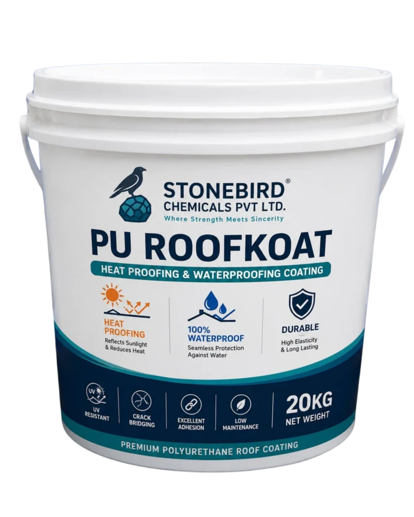 PU Roofkoat 20 KG premium polyurethane heat proofing roof coating